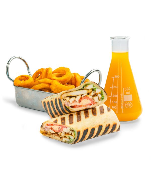 6. CHICKEN WRAP LUNCH