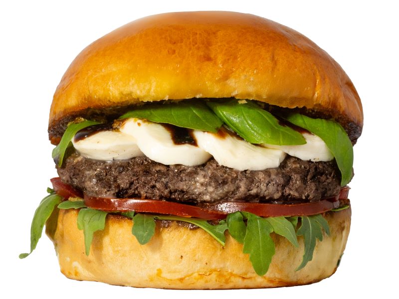 Caprese Style burger